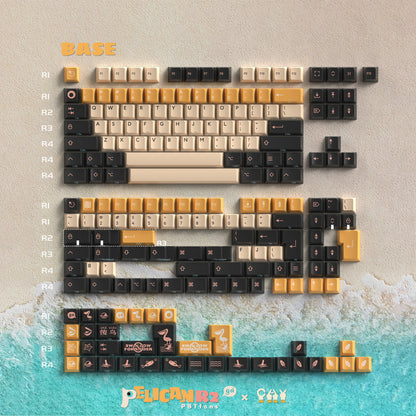 PBTfans Pelican R2 键帽